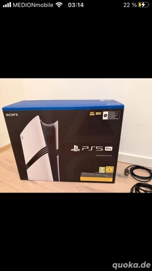 PlayStation 5 pro mit spielen und zubehör