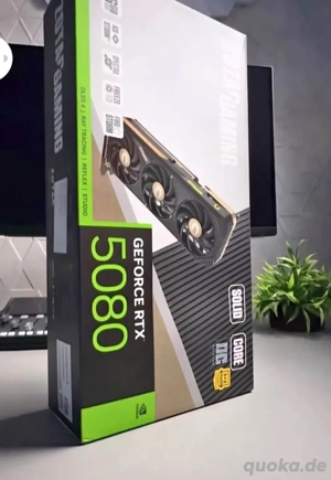 RTX 5080 Grafikkarte mit 16 GB