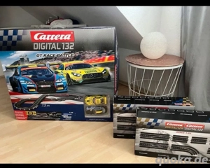 carrera Digital132 battle race gt mit erweiterungen neu