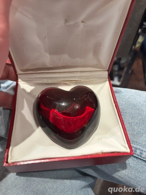 Baccarat Amor Herz aus Kristall