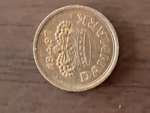 Münze Münzen Umlaufmünze Dänemark 25 Öre 1997