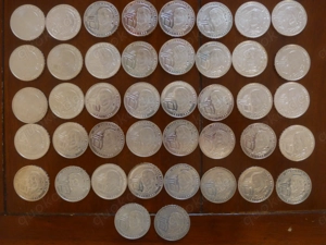 42 x 10EUR Münzen Franz Liszt - 625er Silber