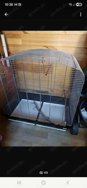 Großer Vogelkäfig Bild 3