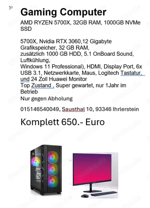 AMD Ryzen7 Top Zustand