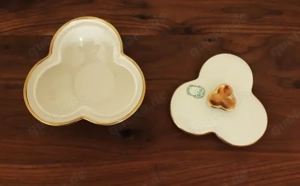 Deckel Dose 50er Jahre Kerafina Royal KM Porzellan Bavaria Germany 