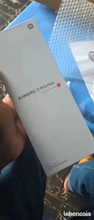 Neue OVP Xiaomi 17 Pro Max Ram 16 und 1To ungeöffnet 