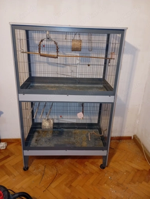 Vogelkäfig Doppelkäfig von Dehner  Bild 3