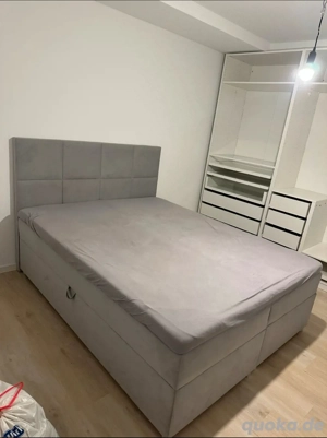 Boxspringbett samt mit Bettkasten 160 x 206 cm | 1,5 Jahre alt