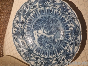 2 Antike Delfter Fayence Teller