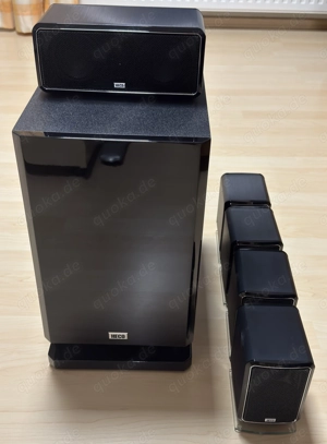 HECO Ambient 5.1 A Surround System für Heimkino schwarz