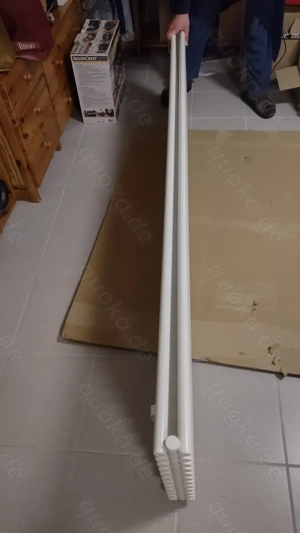 Design-Röhrenheizkörper, 44 x 200 x 7