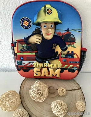 Kinder Rucksack - Feuerwehrmann Sam - 3D Effekt - NEU