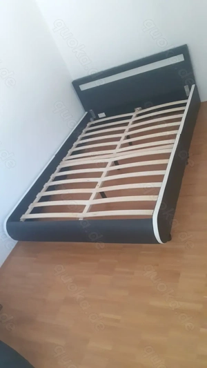 Bett Polsterbett mit Lattenrost 140x200cm