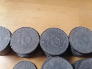 Münzen 71 x 10 Reichspfennig  Münze  von 36  bis 45