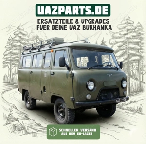UAZ Buchanka 452 Ersatzteile & Upgrades   Spezialshop, EU-Lager