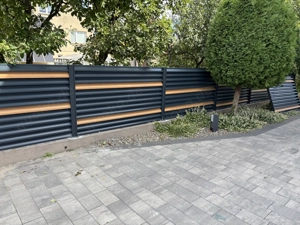 moderne Aluminiumzäune