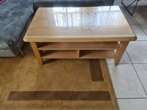 Rechteckiger Couchtisch aus Holz