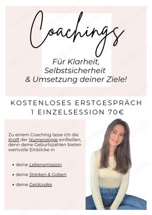 Coachings & Numerologie Coaching 
