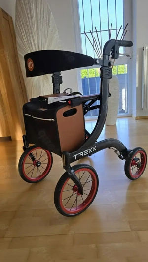 Rollator TREXX Outdoor u. Rollator Schirm - wie neu