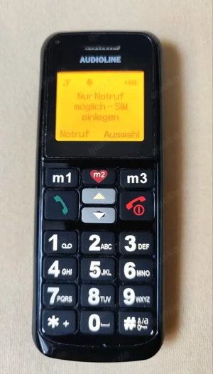 Einfaches, leichtes, Senioren Handy Audioline M 4500 - VB 14,90 Eur.