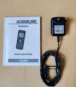 Einfaches, leichtes, Senioren Handy Audioline M 4500 - VB 14,90 Eur. Bild 5