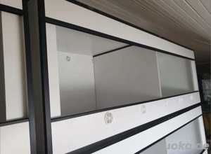 Terrarienanlage aus Kunststoff Anlage Wand Terrarien Bartagame Gecko Königsphyton Boa Rack 