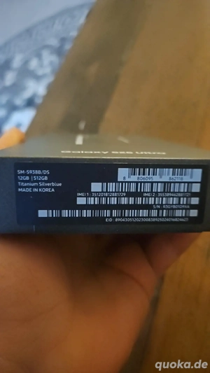 amsung Galaxy S25 Ultra - 512 GB - Titanium Silverblue (Ohne simlock