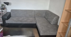 Ecksofa mit Schlaffunktion Bettkasten zu verschenken