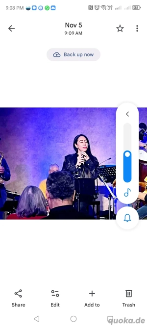 Sängerin mit Samtstimme 