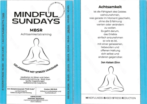 MBSR-Kurs - Stressbewältigung durch Achtsamkeit