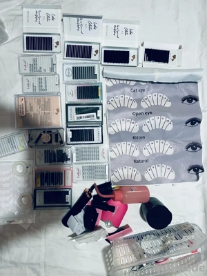 Wimpernverlängerung Zubehör