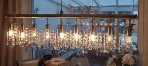 Pendelleuchte Kristalle Diamonds 9 flammig