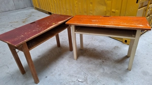 Arbeitstische   Schultische aus Holz