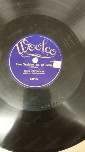 gebrauchte Schellack-Schallplatten zu verkaufen