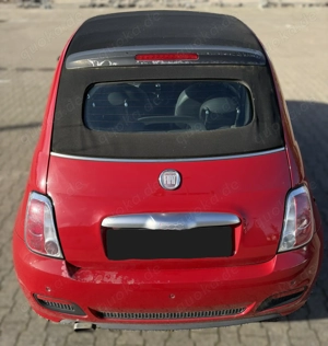 Cult-Cabrio Fiat 500C rot,  1.2 8V S 51 KW (69 PS) 4 Sitze Bild 6