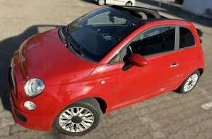 Cult-Cabrio Fiat 500C rot,  1.2 8V S 51 KW (69 PS) 4 Sitze Bild 2