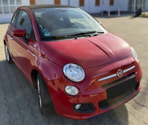 Cult-Cabrio Fiat 500C rot,  1.2 8V S 51 KW (69 PS) 4 Sitze Bild 3