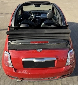 Cult-Cabrio Fiat 500C rot,  1.2 8V S 51 KW (69 PS) 4 Sitze Bild 7