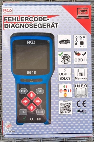 OBD 2 Fehlerdiagnosegerät 6648 von BGS