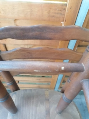 Bar- Holzbar mit 2 Stühlen 