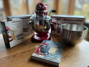 KitchenAid 5KSM7580XEER 6,9l mit viel Zubehör