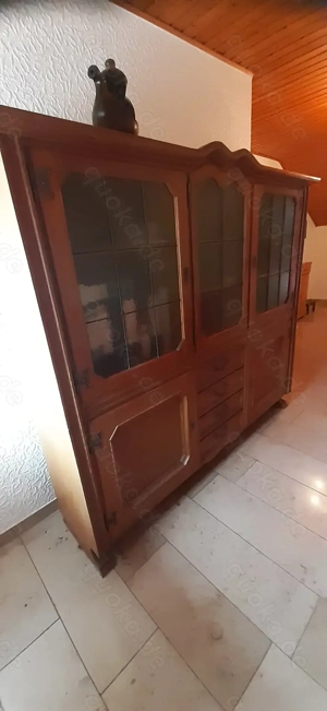 Küchenschrank, Vitrinenschrank, Esszimmerschrank, Büffett, 70 er Jahre Stil 