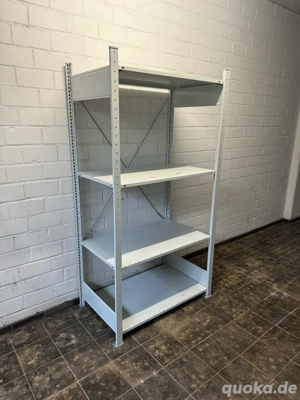 Stabiles Regal Keller Lager Garage 150KG pro Boden