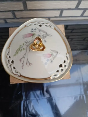 Konfektschale Porzellan Alka Bavaria Wiener Pastell 501 ca 50er jahre