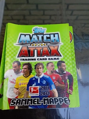 Topps Match Attax Sammel-Mappe 2011-2012