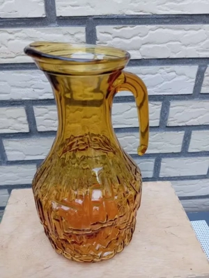 Bormioli  Karaffe Krug Italien 70er Jahre