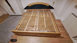 Doppelbett, m. hochwertigem Lattenrost 