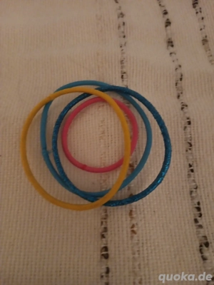 Mädchen Haarband Gummi und blastik bunt - image 3