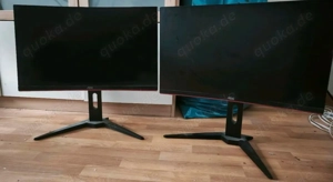 2 AOC monitorte mit Zubehör 