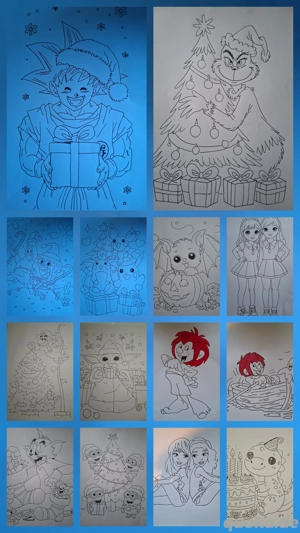 Handgefertigte Zeichnungen zu verkaufen 